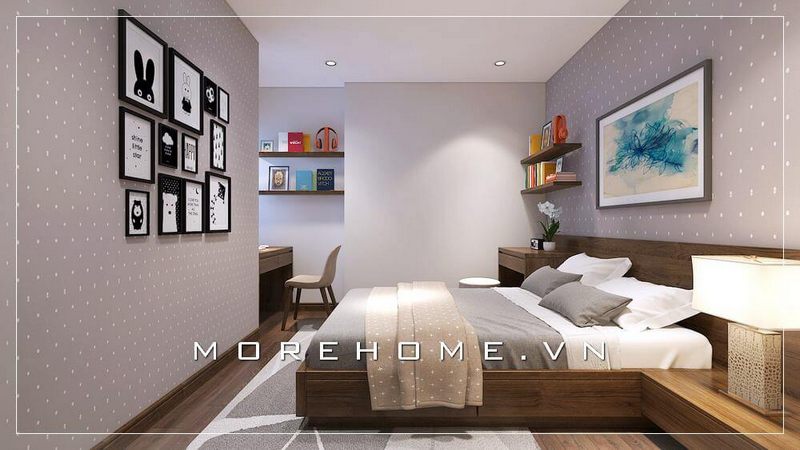 Giường ngủ gỗ hiện đại